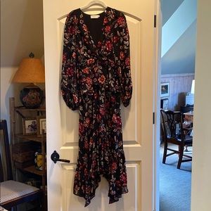 ALC floral maxi dress